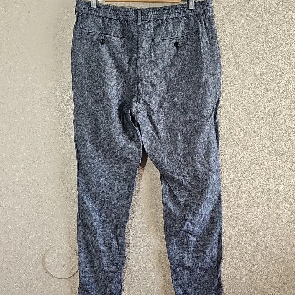 Banana Republic Gray Chinos with Tapered Legs.